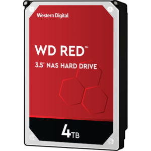WD 4TB 3.5″ SATA Red NAS