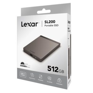 Lexar SL200 512GB Portable SSD