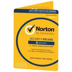 Norton Security Deluxe 5 Devices – 1 Year