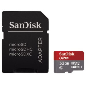Sandisk 32GB Micro SD Ultra Card Class 10