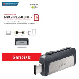 Sandisk 32GB Usb Drive 3.0 Ultra Dual Type-C