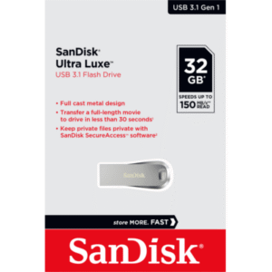 Sandisk 32GB Usb Drive 3.1 Ultra Luxe