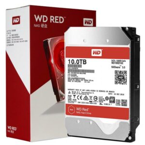 WD 10TB 3.5″ SATA Red NAS