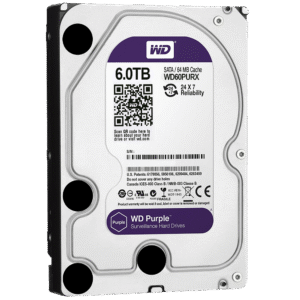 WD 6TB 3.5″ SATA Purple